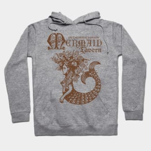 Vintage Defunct Mermaid Tavern London Hoodie